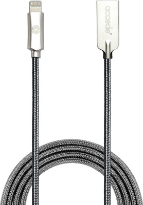 

Accede ACE0008 Power Cord(Compatible with Mobile, Laptop, Tablet, Mp3, Gaming Device, Grey)