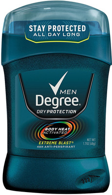 

Degree Men Dry Protection Antiperspirant, Extreme Blast 1.7 oz Pocket Perfume - For Men(50 ml)