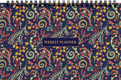 

Chambers of Ink Book-size Planner/Organizer(Notepad Stands, Purple)