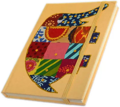 

GiftAbled A5 Notebook(Handcrafted, Multicolor)