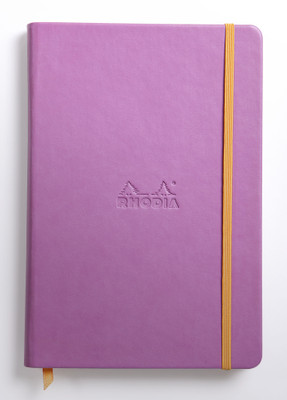 

Rhodia A5 Note Book(118731C rama Lilac WebNotebook - A5 - 210 mm x 148 mm, Lilac)