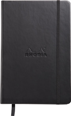 

Rhodia A5 Note Book(118769C Black Webnotebook - A5 - 210 mm x 148 mm, Black)