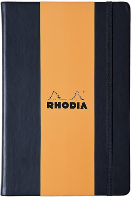 

Rhodia A5 Note Book(118669C Black Webnotebook - A5 - 210 mm x 148 mm, Black)