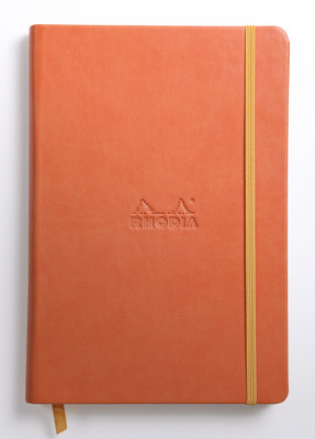 

Rhodia A5 Note Book(118734C rama Tangerine WebNotebook - A5 - 210 mm x 148 mm, Tangerine)