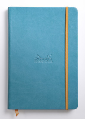 

Rhodia A5 Note Book(118727C rama Turquoise Blue WebNotebook - A5 - 210 mm x 148 mm, Turquoise Blue)
