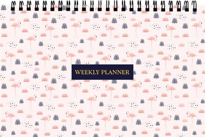 

Chambers of Ink Book-size Planner/Organizer(Notepad Stands, Pink, White)