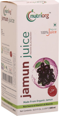 Nutriorg Jamun Juice 500ml(500 ml)