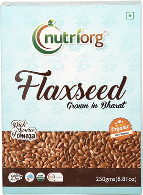 

Nutriorg Brown Flax Seeds(250 g)