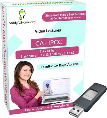 

StudyAtHome.org CA IPCC - Taxation Video Lectures(Pendrive)