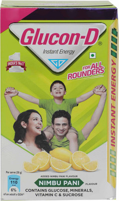 

Glucon-D Energy Drink(Nimbu Pani Flavored)