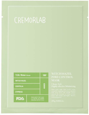 

Cremorlab WITCH HAZEL PORE TIGHTENING MASK - T.E.N. Water / 25g x 5ea(25 g)
