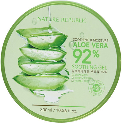 

Nature Republic New Soothing & Moisture Aloe Vera 92% Gel, 10.56 Fl Oz(300 ml)