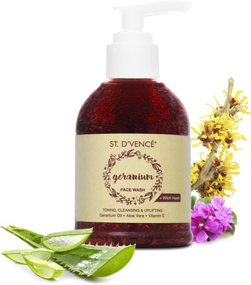 

ST. D'VENCÉ Egyptian Geranium Oil & Witch Hazel Face Wash(150 ml)