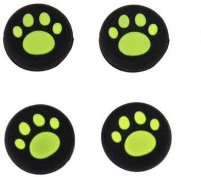 

Everycom Cat's Paws Silicone Thumb Sticks Caps Handle Joystick Grip Cover Compatible With Sony PS4/Xbox 360 Controllers - Pink Gaming Accessory Kit(Yellow, For PS4)