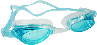 

aroraonlinetraders Swim Antifog Googles with earplugs Swimming Goggles(Blue)