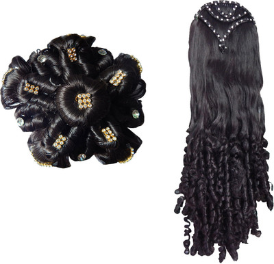 

RZ World ArtificialhairB45 Hair Accessory Set(Black)