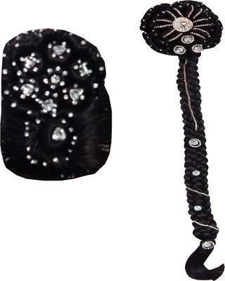 

RZ World ArtificialhairB5 Hair Accessory Set(Black)