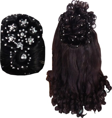 

RZ World ArtificialhairB72 Hair Accessory Set(Black)