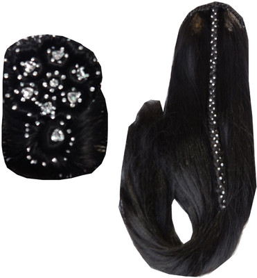 

RZ World ArtificialhairB74 Hair Accessory Set(Black)