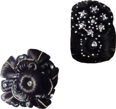 

RZ World ArtificialhairB31 Hair Accessory Set(Black)