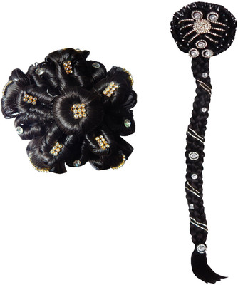 

RZ World ArtificialhairB52 Hair Accessory Set(Black)