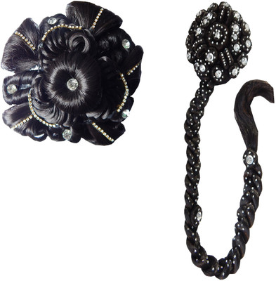 

RZ World ArtificialhairB28 Hair Accessory Set(Black)