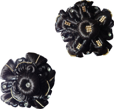 

RZ World ArtificialhairB32 Hair Accessory Set(Black)