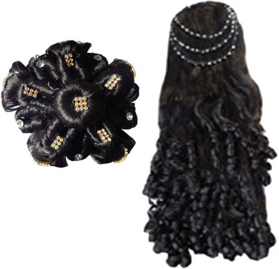 

RZ World ArtificialhairB42 Hair Accessory Set(Black)