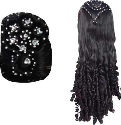 

RZ World ArtificialhairB10 Hair Accessory Set(Black)