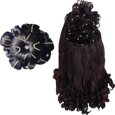 

RZ World ArtificialhairB90 Hair Accessory Set(Black)