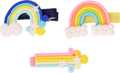 

Sanjog Pretty Multicolored Kids Hair Clip For Party-Pack Of 3 Hair Clip(Multicolor)