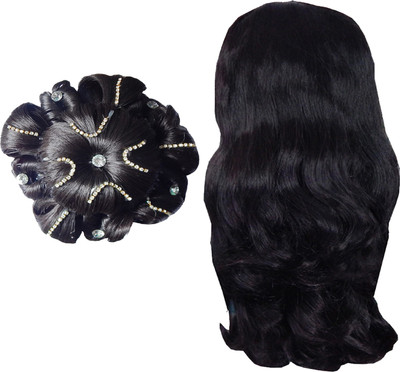 

RZ World ArtificialhairB75 Hair Accessory Set(Black)