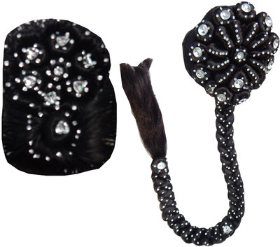 

RZ World ArtificialhairB6 Hair Accessory Set(Black)