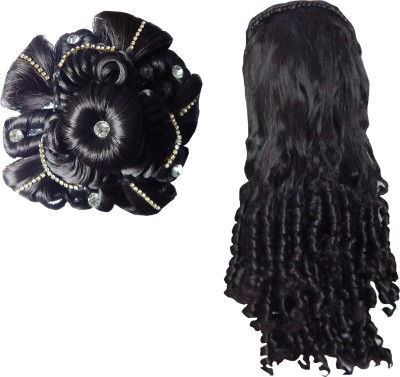 

RZ World ArtificialhairB22 Hair Accessory Set(Black)