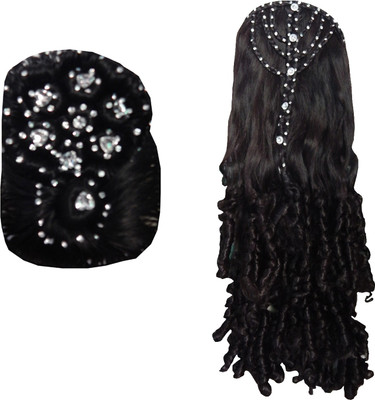

RZ World ArtificialhairB12 Hair Accessory Set(Black)