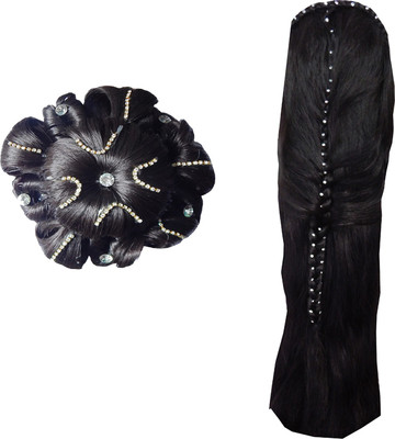 

RZ World ArtificialhairB103 Hair Accessory Set(Black)