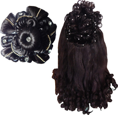 

RZ World ArtificialhairB20 Hair Accessory Set(Black)
