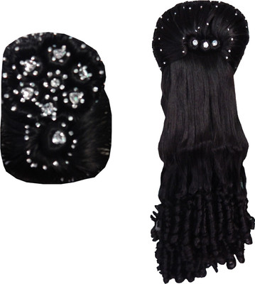 

RZ World ArtificialhairB14 Hair Accessory Set(Black)