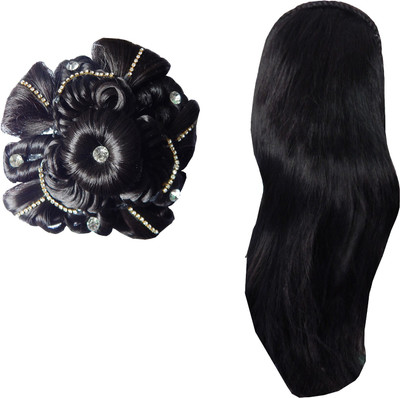 

RZ World ArtificialhairB15 Hair Accessory Set(Black)