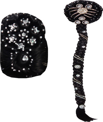 

RZ World ArtificialhairB9 Hair Accessory Set(Black)