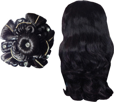 

RZ World ArtificialhairB18 Hair Accessory Set(Black)