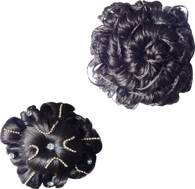 

RZ World ArtificialhairB100 Hair Accessory Set(Black)