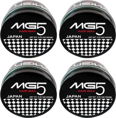 

MG5 Japan Hair Wax set of 4 pack Style Hair for a Long Day (100 gm/piece) Wax(400)