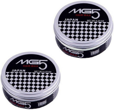 

MG5 Japan Hair Wax set of 2 pack Style Your Hair for a Long Day (150 gm/piece) Wax(0.3 g)