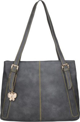 

Butterflies Hand-held Bag(Grey)
