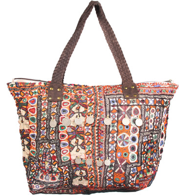 

jaipurtextilehub Shoulder Bag(Brown)