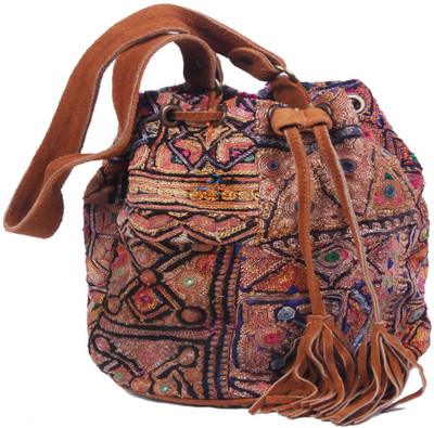 

jaipurtextilehub Shoulder Bag(Brown)