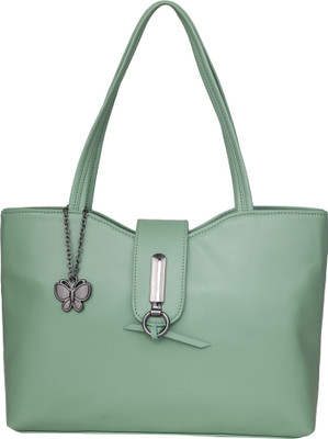 

Butterflies Hand-held Bag(Green)