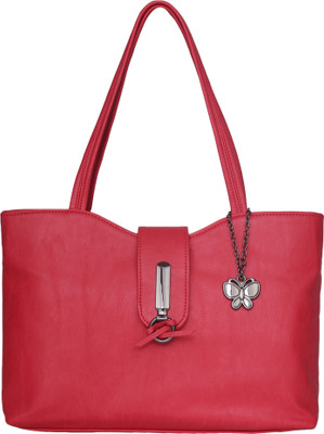 

Butterflies Hand-held Bag(Red)