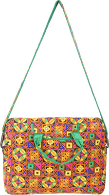 

jaipurtextilehub Shoulder Bag(Green)